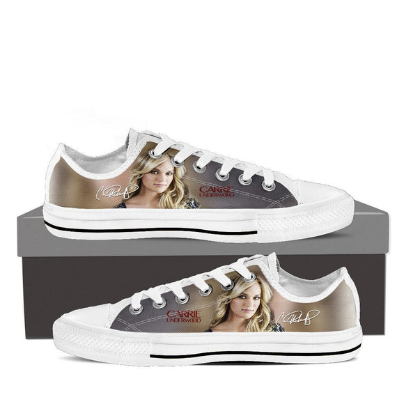 carrie underwood ladies low cut sneakers
