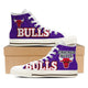 chicago bulls ladies high top sneakers
