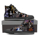 kiss band mens high top sneakers