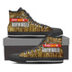 psychotic ironworker ladies high top sneakers