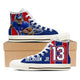 odell beckham jr ladies high top sneakers