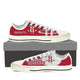 houston rockets ladies low cut sneakers