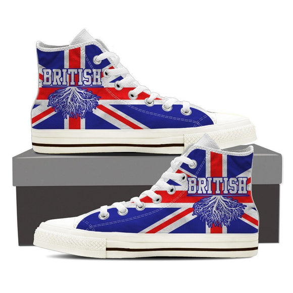 british roots new mens high top sneakers high top