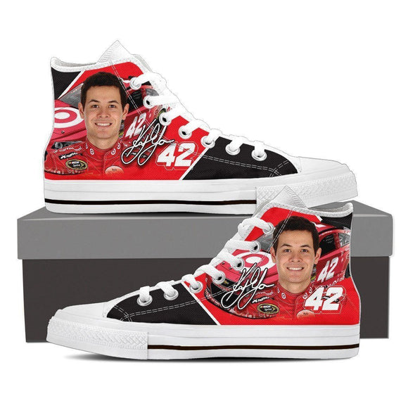 kyle larson ladies high top sneakers