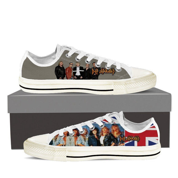 def leppard mens low cut sneakers