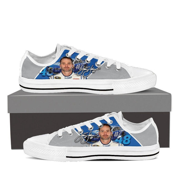 48 jimmie johnson nascar ladies low cut sneakers