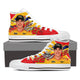 joey logano ladies high top sneakers