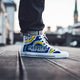 san diego chargers mens high top sneakers high top