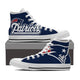 new england patriots mens high top sneakers high top