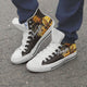 george jones mens high top sneakers