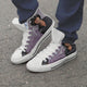 tim mcgraw mens high top sneakers