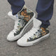 zac brown band mens high top sneakers
