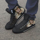 kid rock black mens high top sneakers