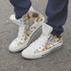 whitney houston mens high top sneakers