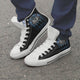 the ramones ladies high top sneakers