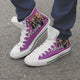 poison mens high top sneakers
