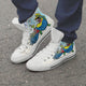 jimmy buffett parrotheads mens high top sneakers
