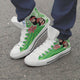 cheech and chong mens high top sneakers