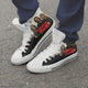 rush band mens high top sneakers