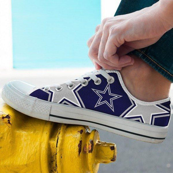 cowboys mens low cut sneakers cut 1