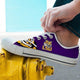 lsu tigers mens low cut sneakers cut