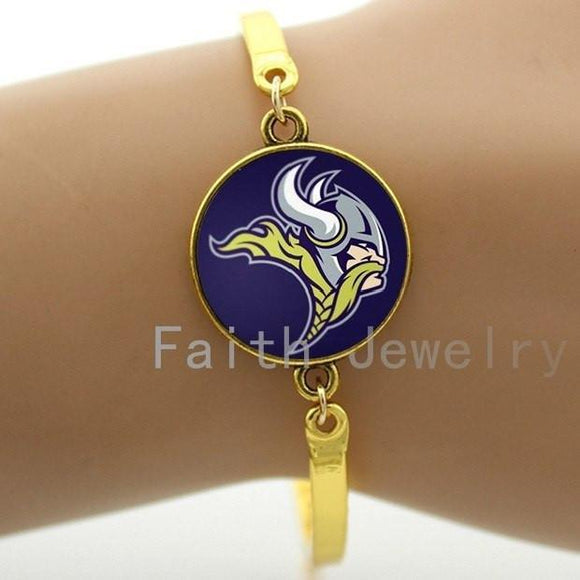 minnesota vikings golden ladies bracelet free
