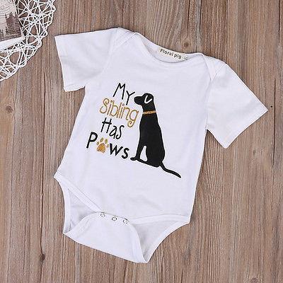 My Sibling Has Paws Onesie