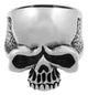 STAINLESS STEEL CLASSIC SKULL RING