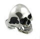 Stainless Steel Casting Bald Head Skull Ring