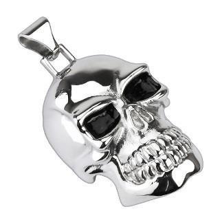 STAINLESS STEEL X-LARGE SKULL PENDANT