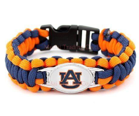 auburn tigers paracord bracelet free