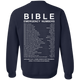 Bible Emergency Number Back Design (Hoodies, Sweats, Tanks & Long Sleeve)-Apparel-Our Lord Style