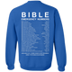 Bible Emergency Number Back Design (Hoodies, Sweats, Tanks & Long Sleeve)-Apparel-Our Lord Style