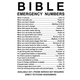 Bible Emergency Numbers (Tees, Hoodies & Sweatshirts) 50% OFF-Apparel-Our Lord Style