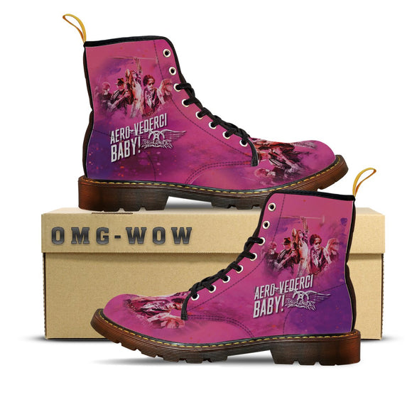 Aerosmith Canvas Boots