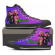poison new ladies high top sneakers