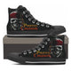 pirates of the caribbean ladies high top sneakers