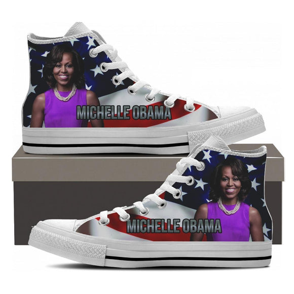 michelle obama mens high top sneakers