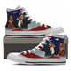 michelle and obama ladies high top sneakers