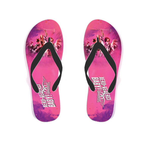 Aerosmith Flip Flops