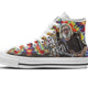jerry garcia signature mens high top sneakers