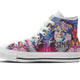 janis joplin ladies high top sneakers