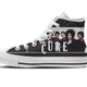 the cure mens high top sneakers