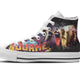 journey band mens high top sneakers
