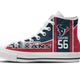 brian cushing mens high top sneakers high top