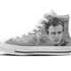 james dean ladies high top sneakers