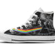 pink floyd new ladies high top sneakers