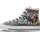 the village people ladies high top sneakers