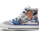 clint bowyer mens high top sneakers