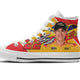 joey logano ladies high top sneakers